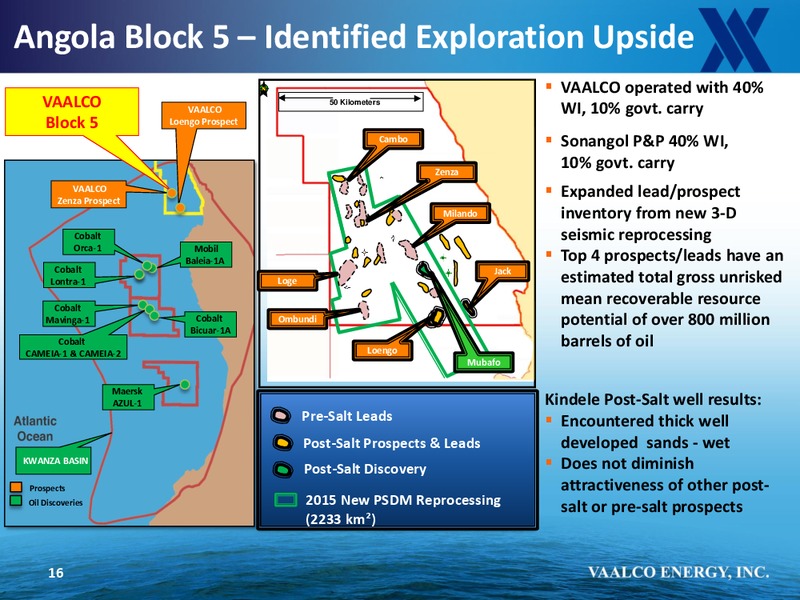 EnerComs The Oil and Gas Conference 2015 – Vaalco Energy Inc. – slide 16