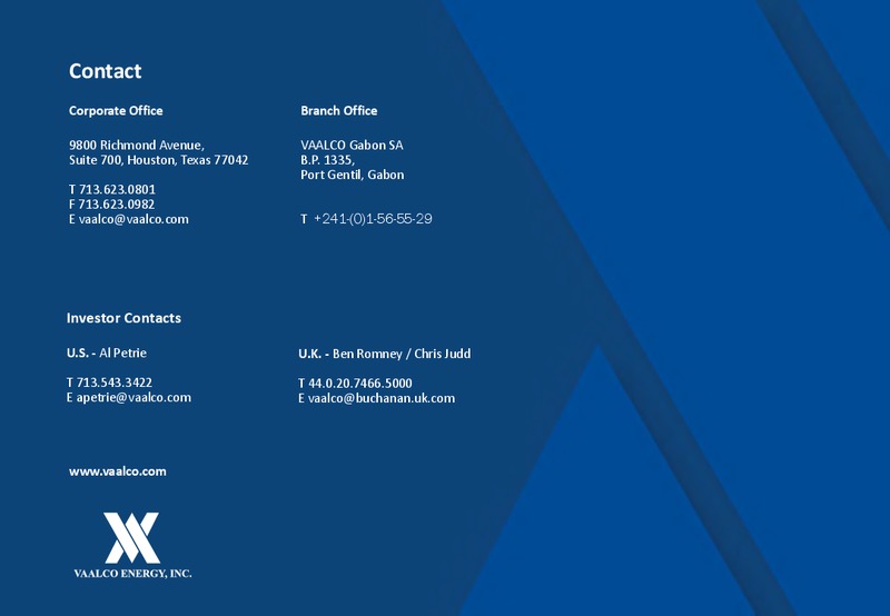 September 2019 Investor Presentation – Vaalco Energy Inc. – slide 48