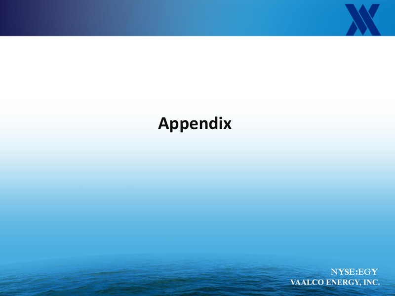 Third Quarter 2015 Supplemental Information – Vaalco Energy Inc. – slide 15