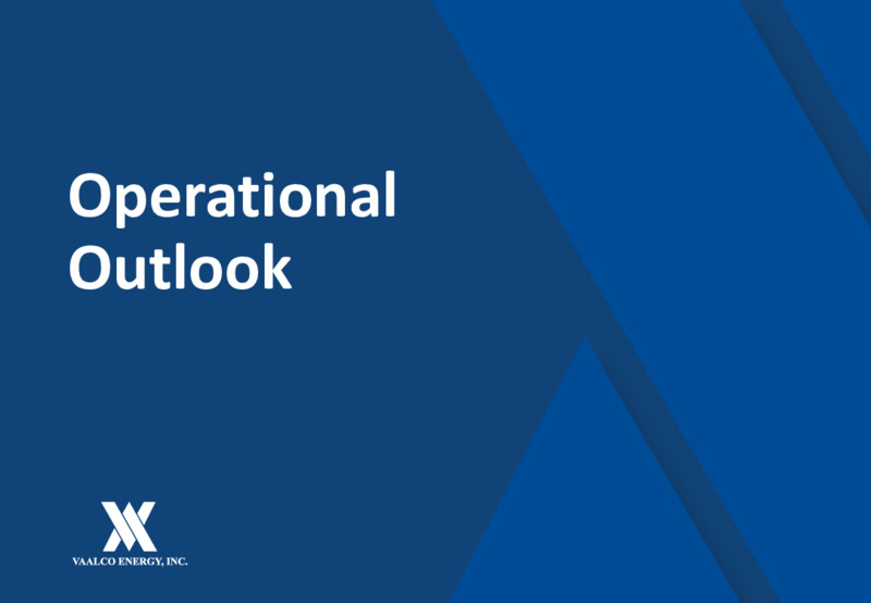 Corporate Update   December 2020 – Vaalco Energy Inc. – slide 17