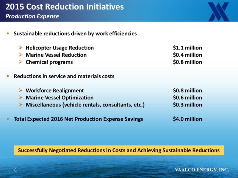Capital One Securities 10th Annual Energy Conference – Vaalco Energy Inc. – slide 5