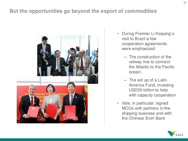 JUNE 2015 INVESTOR PRESENTATION – Vale Sa – slide 16