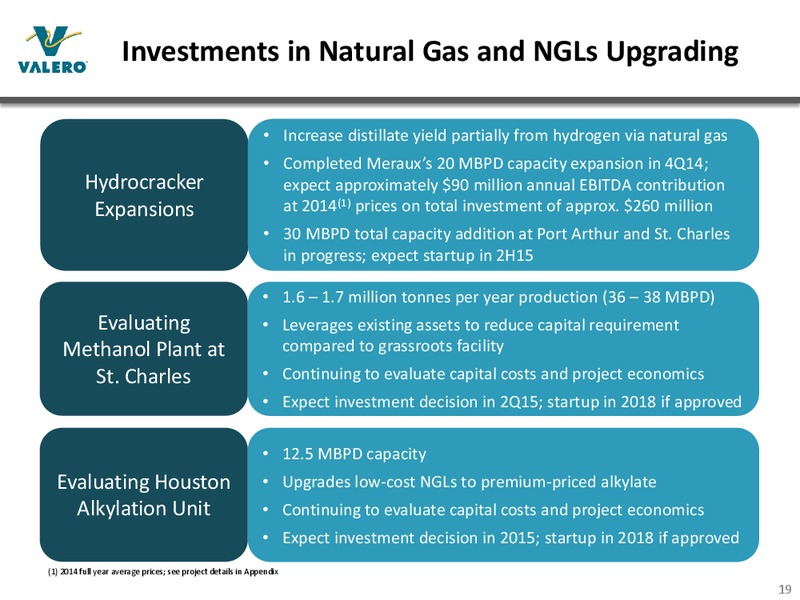 May 2015 Investor Presentation – Valero Energy Partners Lp – slide 18