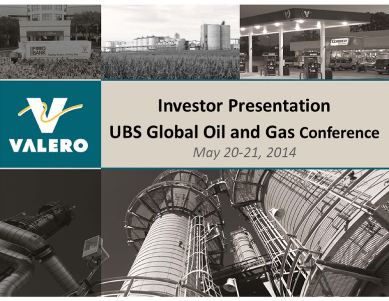 UBS GLOBAL OIL AND GAS CONFERENCE – Valero Energy Corporation – slide 1
