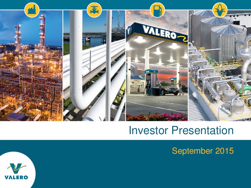 Barclay CEO Energy Power Conference – Valero Energy Partners Lp – slide 1