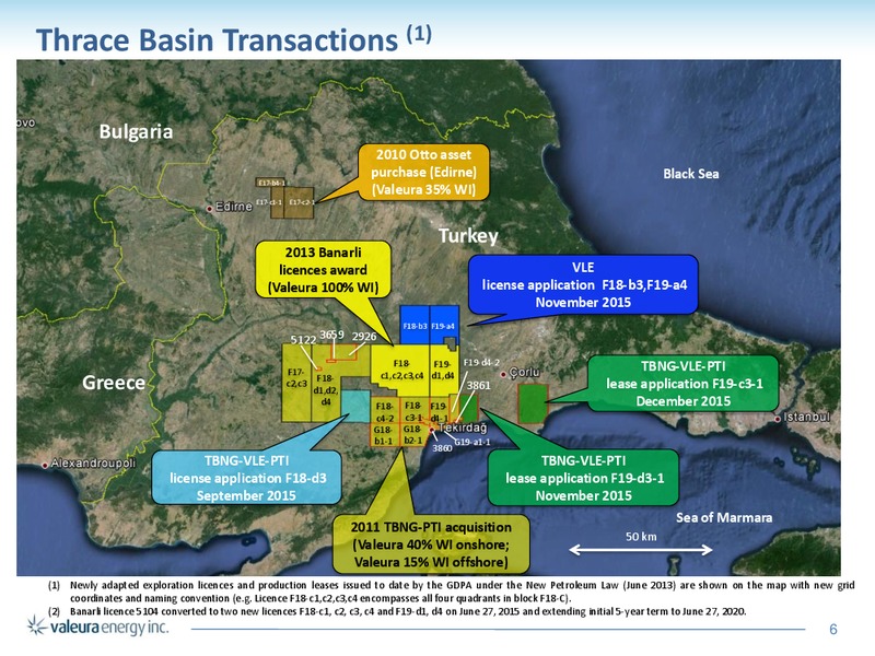 May 2016 Corporate Presentation – Valeura Energy Inc. – slide 6