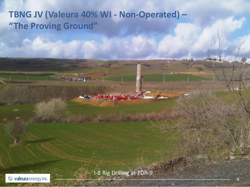 May 2016 Corporate Presentation – Valeura Energy Inc. – slide 9