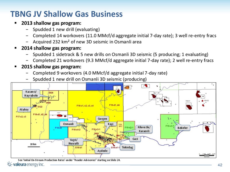 May 2016 Corporate Presentation – Valeura Energy Inc. – slide 38