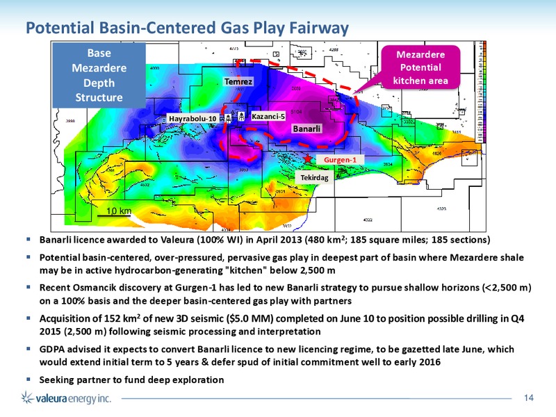 ANNUAL AND SPECIAL MEETING OF SHAREHOLDERS – Valeura Energy Inc. – slide 13