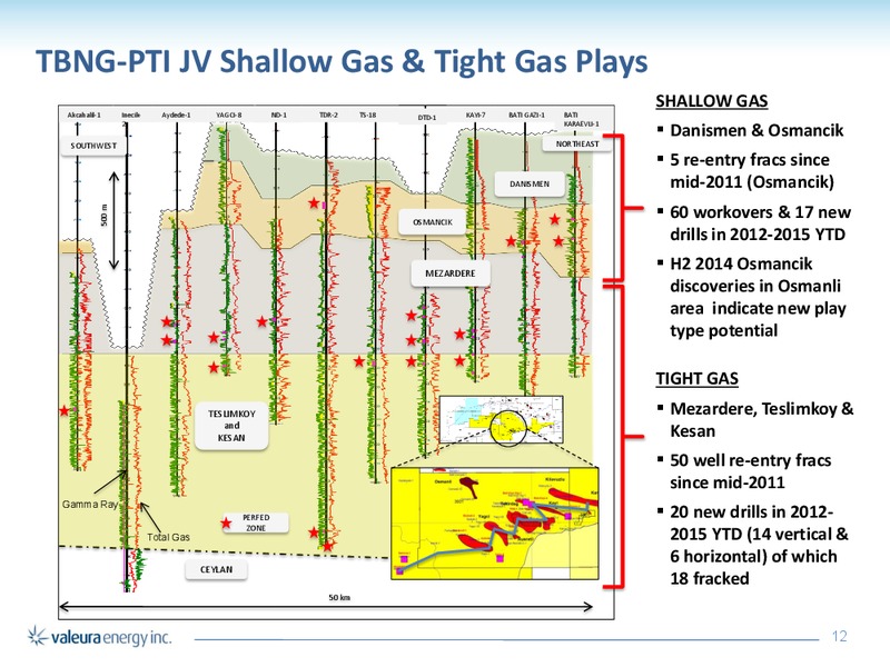 September 2015 Corporate Presentation – Valeura Energy Inc. – slide 12