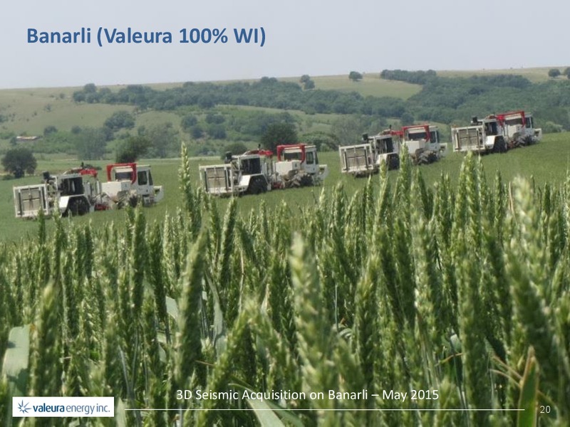 September 2015 Corporate Presentation – Valeura Energy Inc. – slide 20