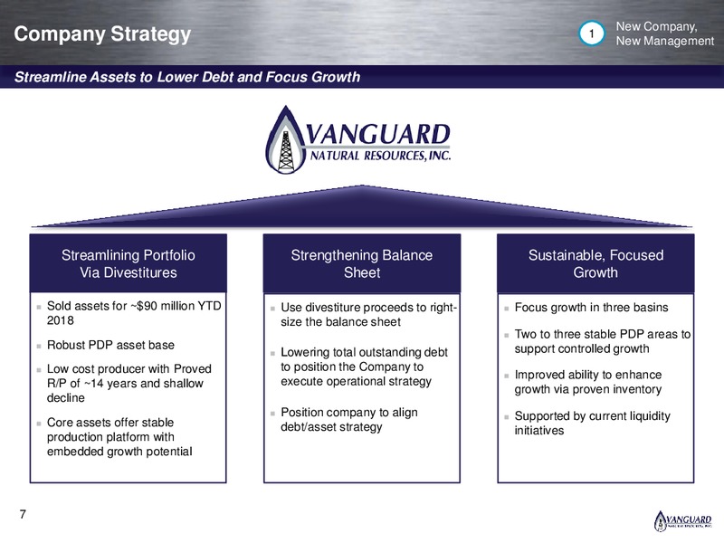 2Q 2018 Investor Presentation – Vanguard Natural Resources, Llc – slide 6