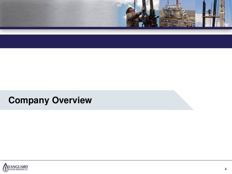 October 2016 Management Presentation – Vanguard Natural Resources, Llc – slide 3