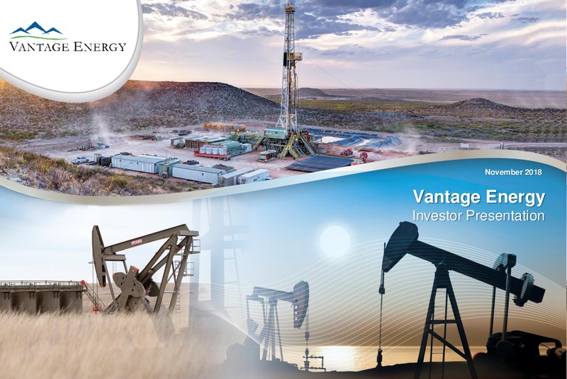 November 2018 Investor Presentation – Vantage Energy Acquisition Corp – slide 1