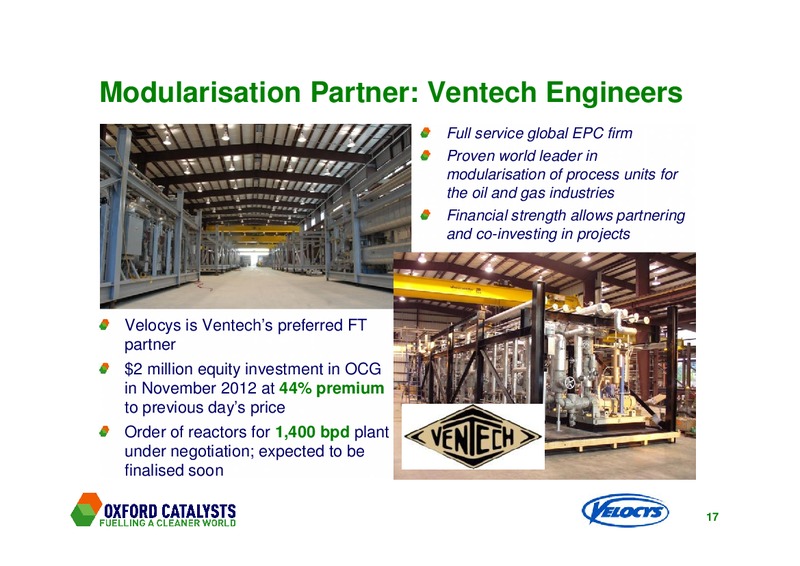 2010 FINAL RESULTS – Veloclys Plc – slide 16