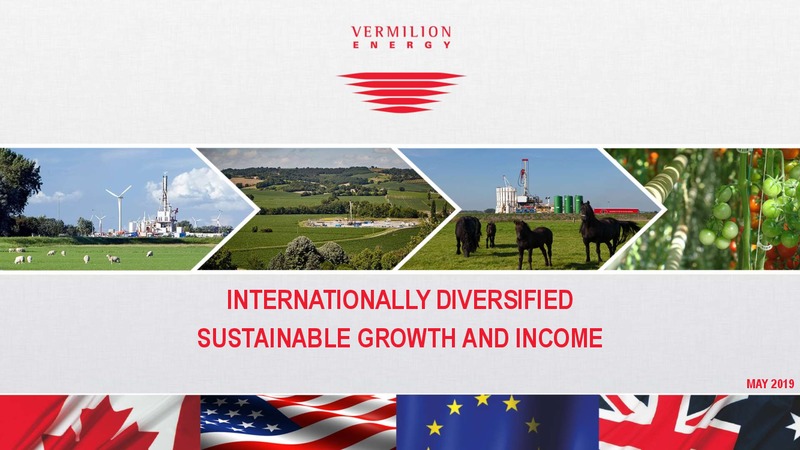May 2019 Investor Presentation – Vermilion Energy Inc. – slide 1