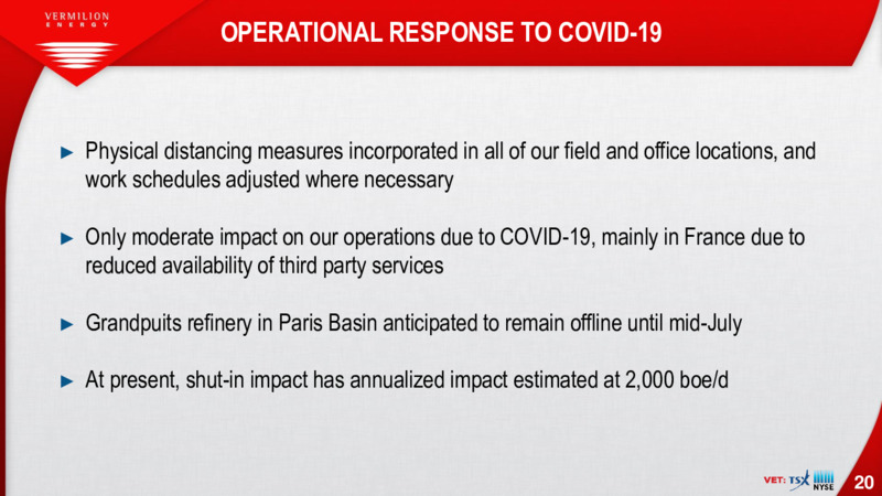 Annual General Meeting – Vermilion Energy Inc. – slide 20