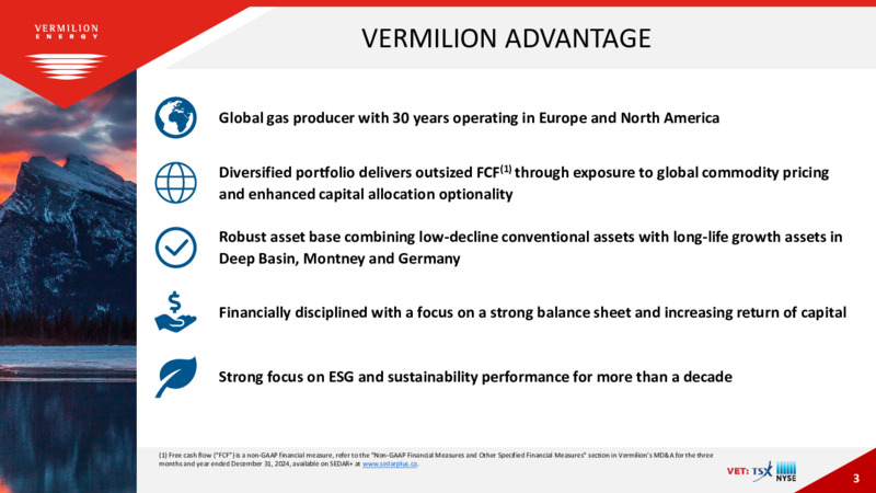 April 2025 Presentation – Vermilion Energy Inc. – slide 3