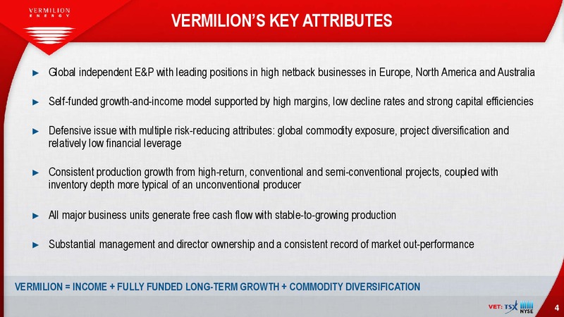 EnerCom The Oil and Gas Conference – Vermilion Energy Inc. – slide 4