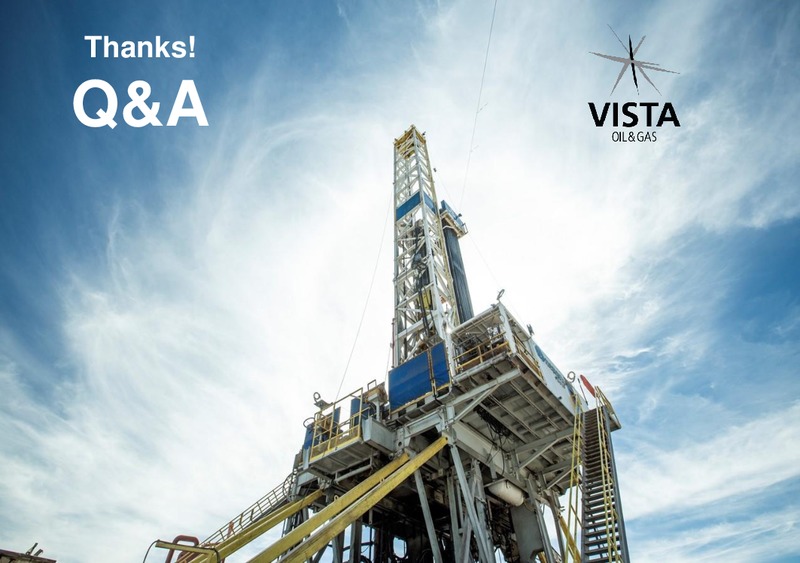 3Q 2019 Earnings Webcast – Vista Oil & Gas – slide 11