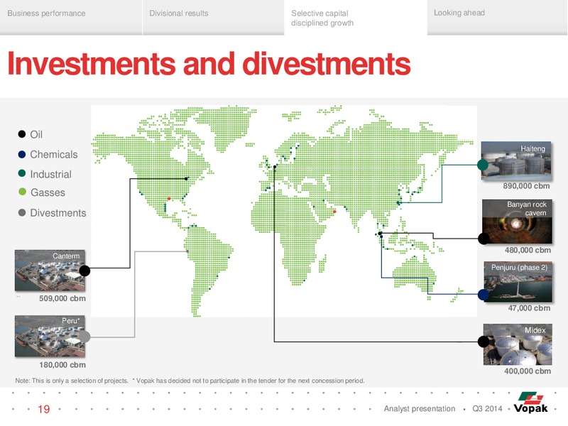 Q3 Analyst Presentation – Royal Vopak – slide 18