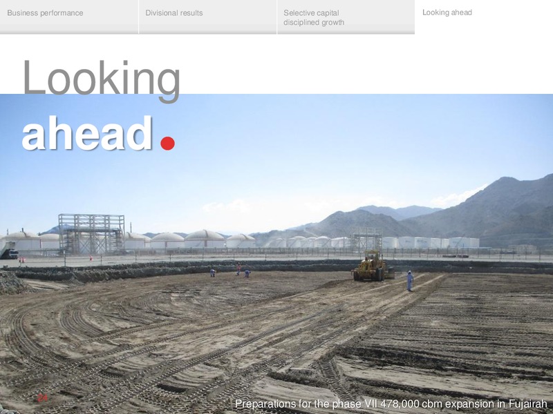Q3 Analyst Presentation – Royal Vopak – slide 23