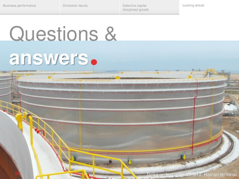Q3 Analyst Presentation – Royal Vopak – slide 27