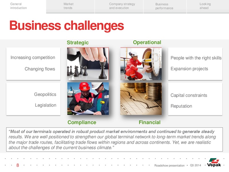 Q3 Roadshow Presentation – Royal Vopak – slide 7