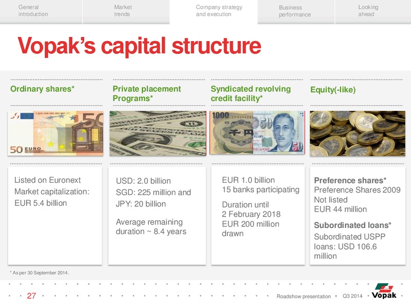 Q3 Roadshow Presentation – Royal Vopak – slide 26
