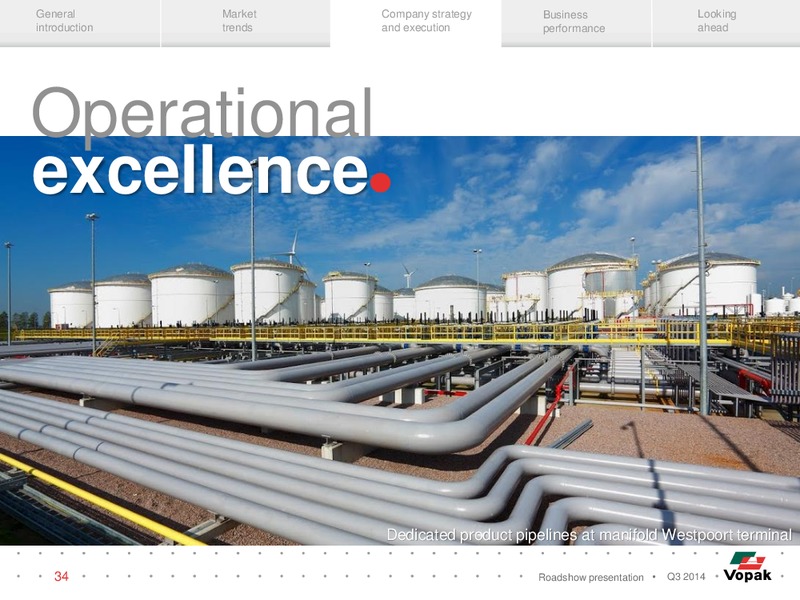 Q3 Roadshow Presentation – Royal Vopak – slide 33