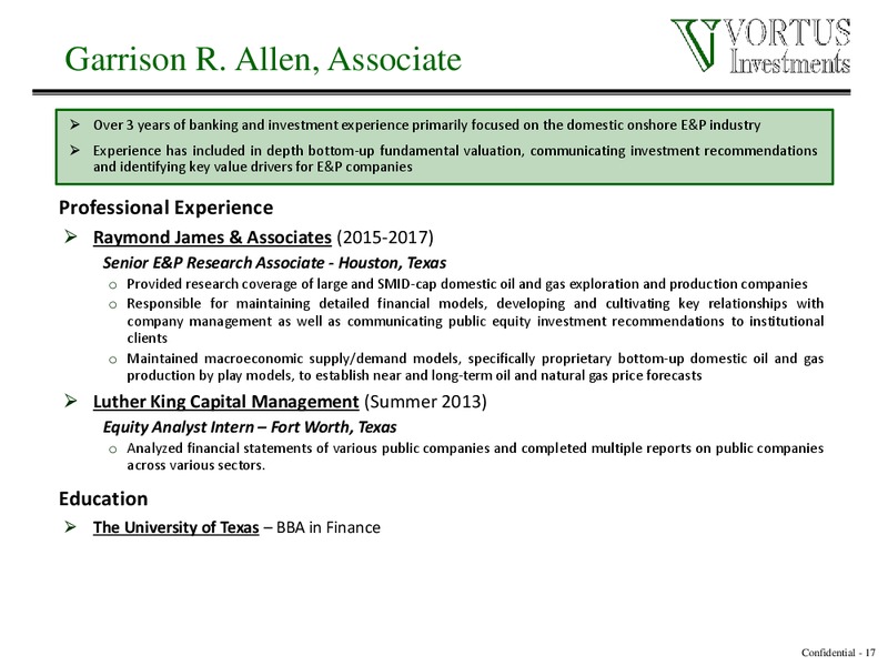 IPAA Private Capital Conference – Vortus Investment Advisors, LLC – slide 16