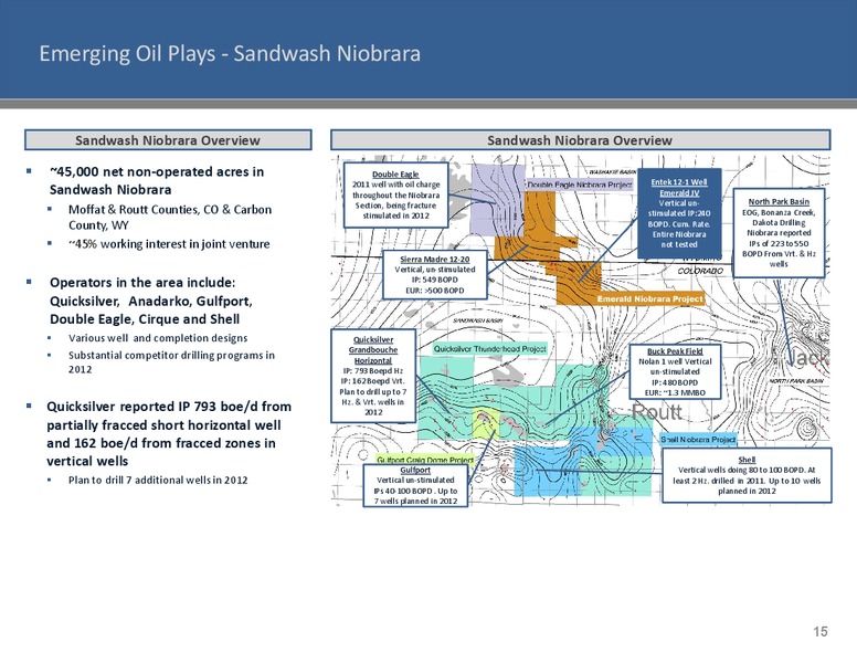 July 2012 Investor Presentation – Voyager Oil & Gas, Inc. – slide 14