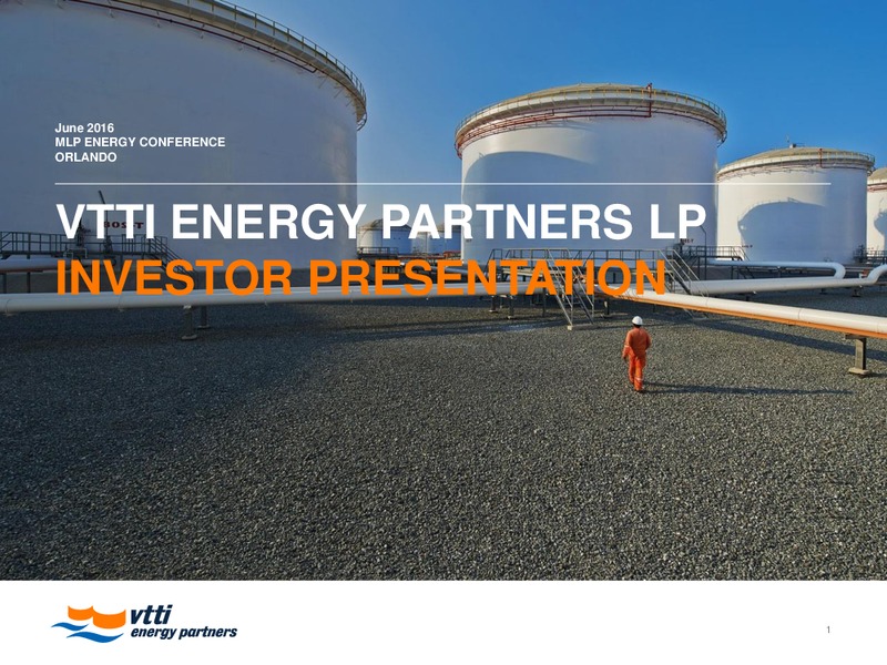 2016 MLPA Investor Conference – Vtti Energy Partners Lp – slide 1