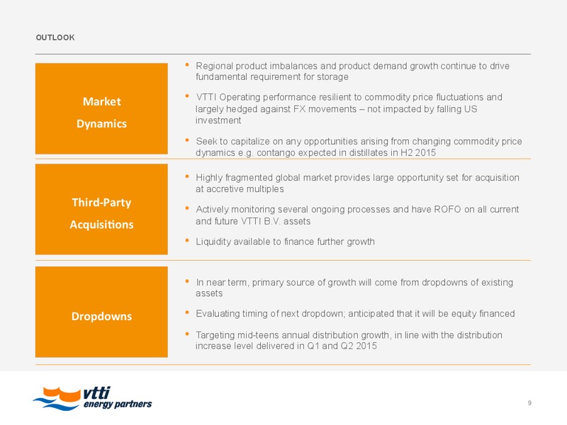 Q2 2015 Results – Vtti Energy Partners Lp – slide 9