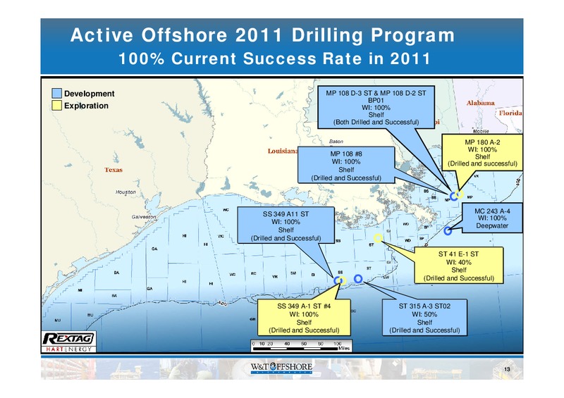 Pritchard Capital Energize – W&T Offshore Inc. – slide 14