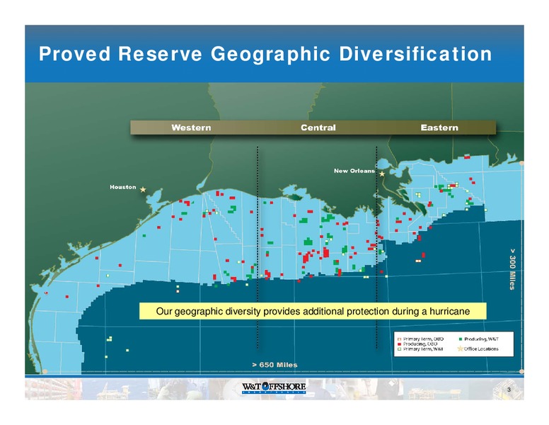Raymond James Institutional Investors Conference – W&T Offshore Inc. – slide 4