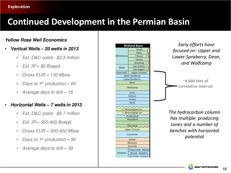 Howard Weil 41st Annual Energy Conference – W&T Offshore Inc. – slide 17