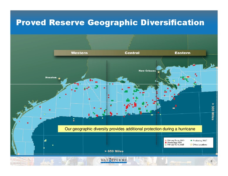 Howard Weil Energy Conference – W&T Offshore Inc. – slide 3