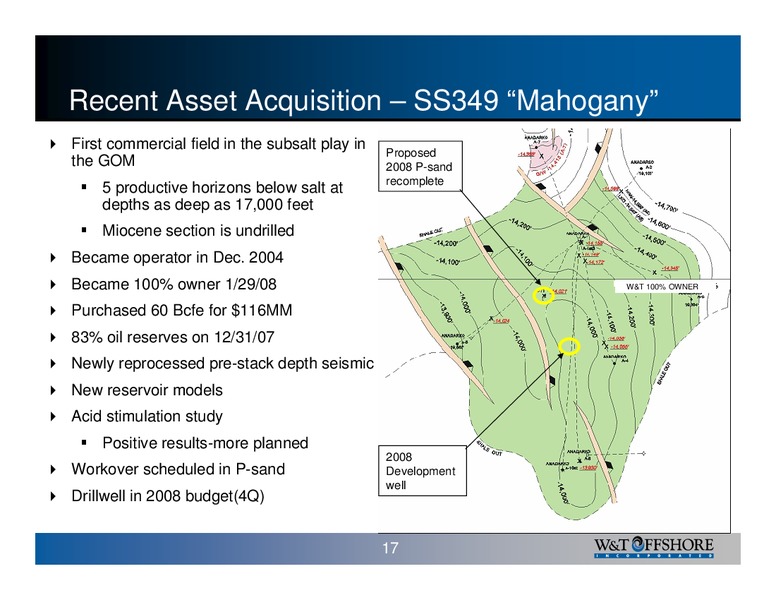 IPAA OGIS New York – W&T Offshore Inc. – slide 18