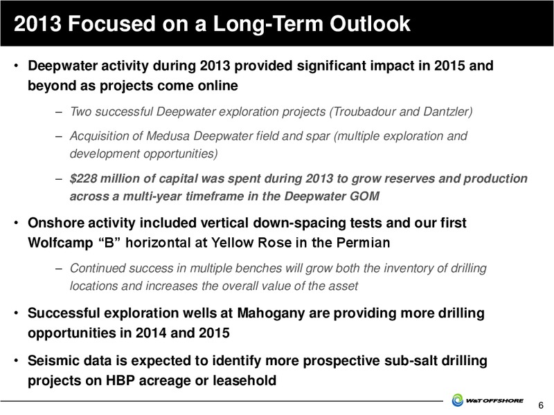 IPAA Oil and Gas Symposia – W&T Offshore Inc. – slide 7