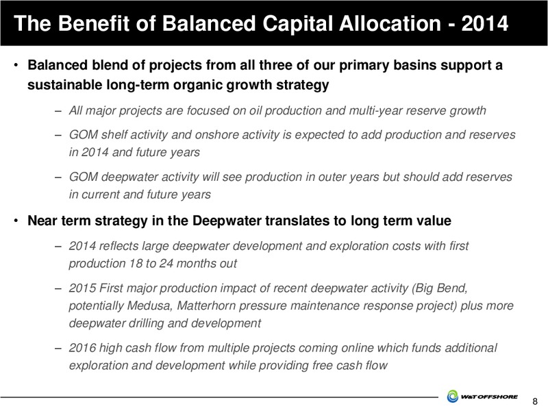 IPAA Oil and Gas Symposia – W&T Offshore Inc. – slide 9