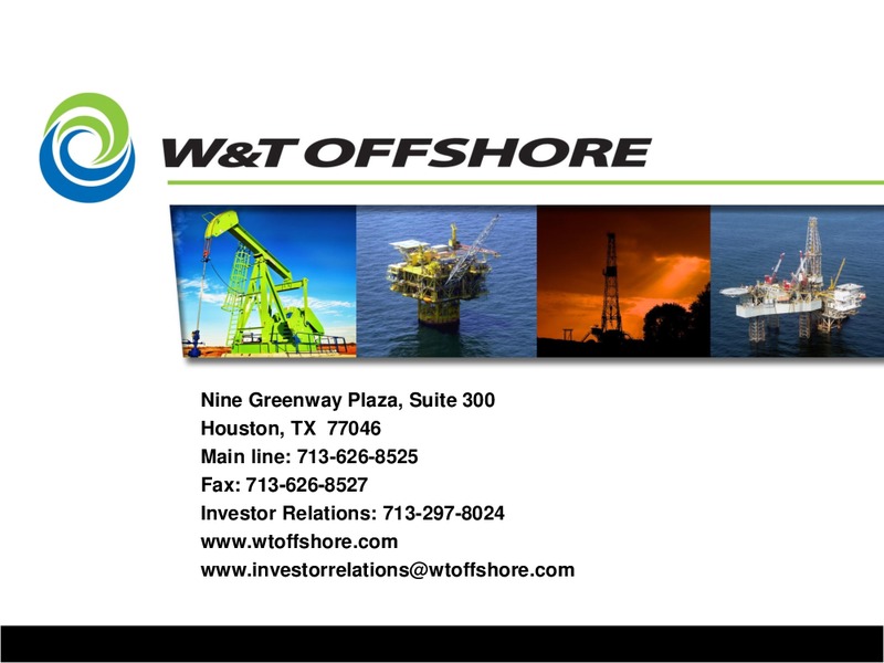 IPAA OIL AND GAS INVESTMENT SYMPOSIA – W&T Offshore Inc. – slide 38