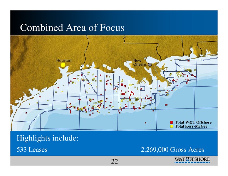 Burkenroad Reports Investment Conference – W&T Offshore Inc. – slide 22