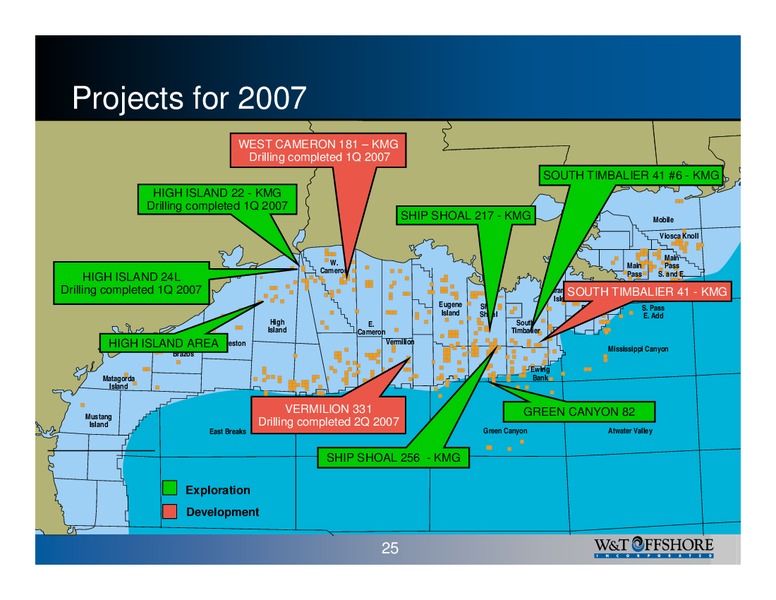 UBS 2007 Leveraged Finance Conference – W&T Offshore Inc. – slide 25
