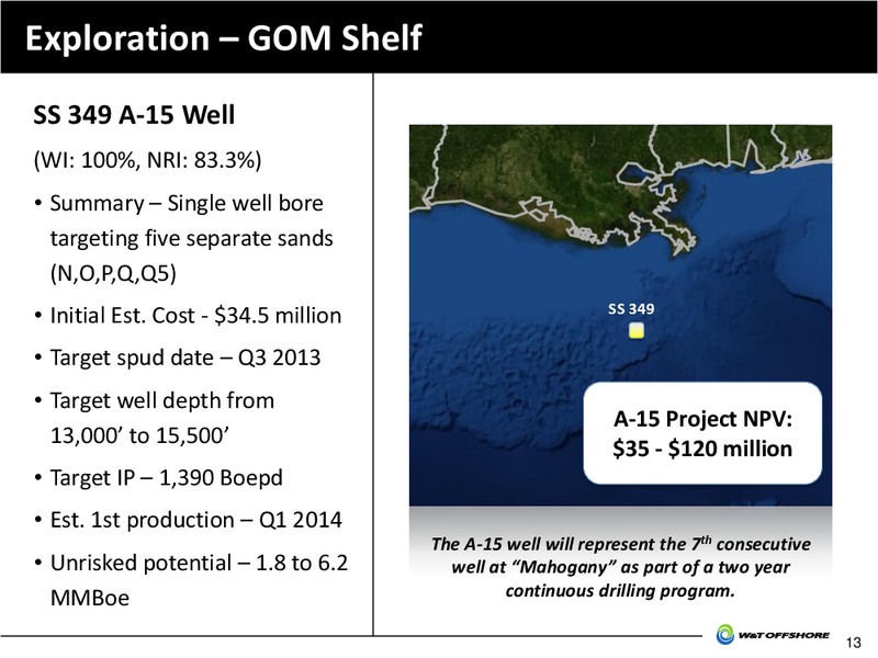Louisiana Energy Conference – W&T Offshore Inc. – slide 14