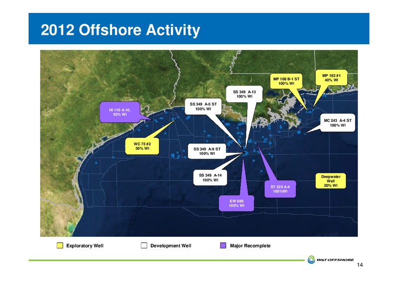 GHS 100 Energy Conference – W&T Offshore Inc. – slide 15