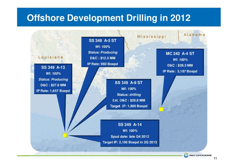 2012 BARCLAYS CEO ENERGY POWER CONFERENCE – W&T Offshore Inc. – slide 12