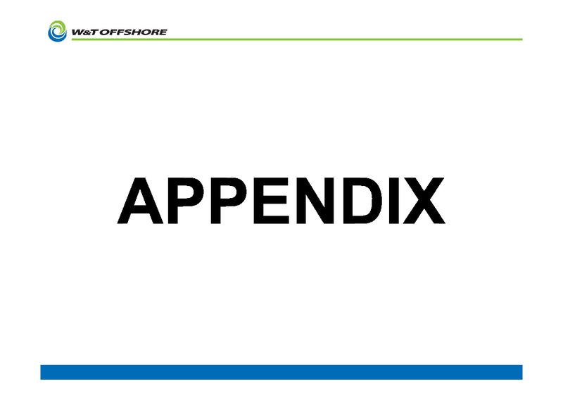 2012 BARCLAYS CEO ENERGY POWER CONFERENCE – W&T Offshore Inc. – slide 27