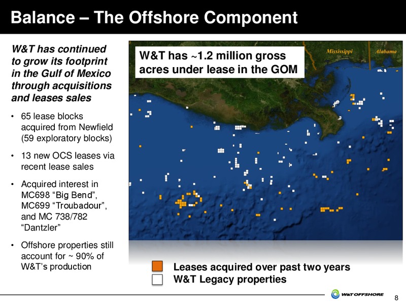 IPAA Oil and Gas Investment Symposia – W&T Offshore Inc. – slide 9