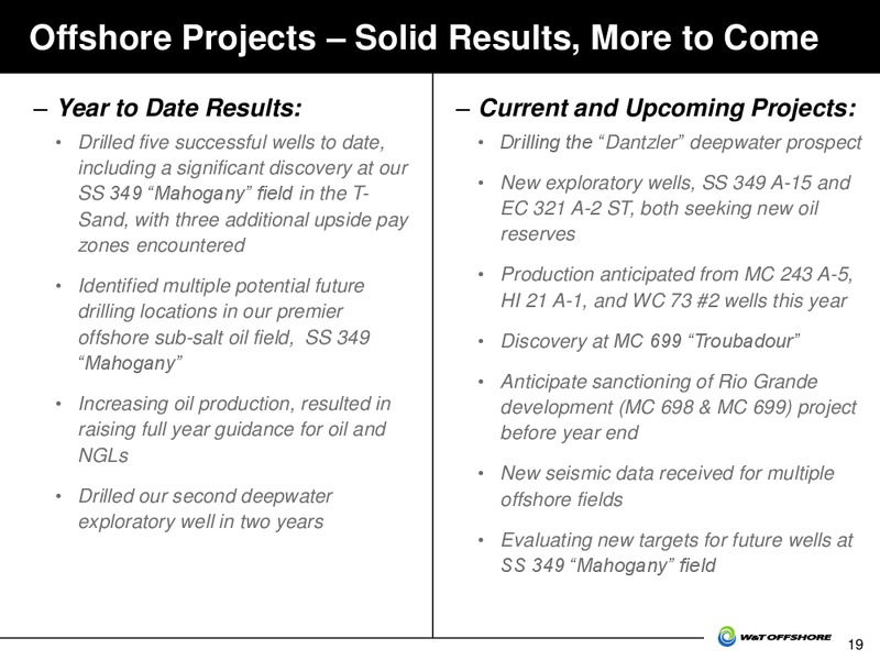 IPAA Oil and Gas Investment Symposia – W&T Offshore Inc. – slide 20